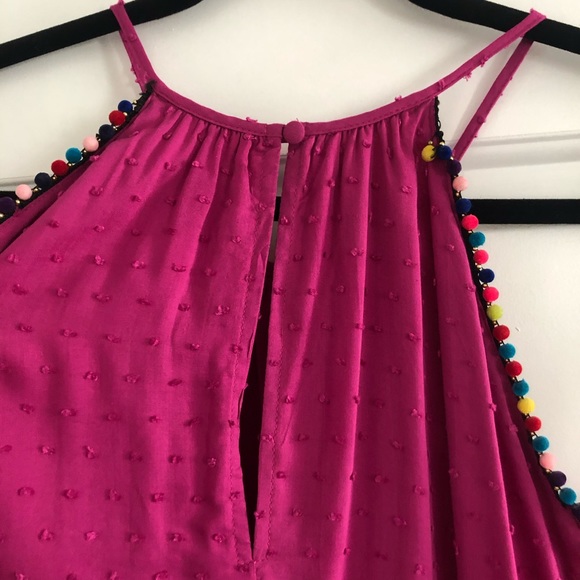 Francesca’s Pom Pom Halter Tank - Picture 5 of 5